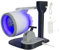 Bewinner Creative Turbo Desktop Fan, 2 In 1 Creative Turbo Fan, Turbofan Engine Shape Creative Fan, Creative Desktop Fan with Humidifier and Tail Lights, Adjustable Turbofan Office Desk