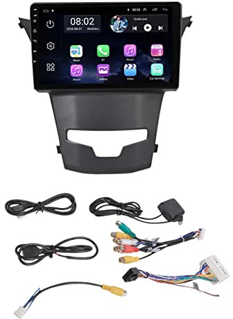 Agmoctz 1G+16G 2Din Car DVD Radio Android 10 Car Radio Multimedia Video Player for Korando 3 Actyon 2 2013-2017