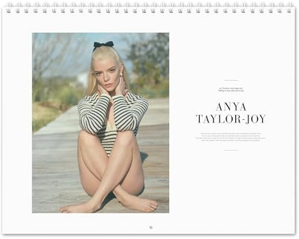 Anya Taylor-Joy Vol.1-2026 Wall Calendar