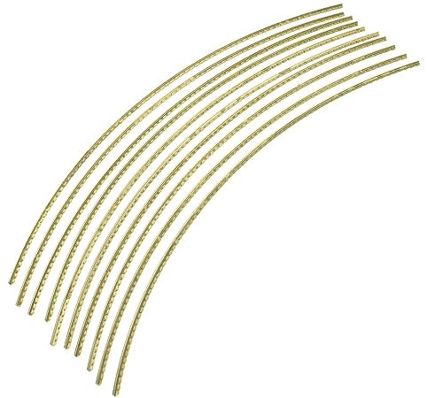 VANZACK 10stücke Teiliges Gitarrenbunddraht Aus Messing Für Klassische Gitarren Ersatzsaiten Langlebig Und Installieren Für Gitarrenbau Und Reparaturarbeiten
