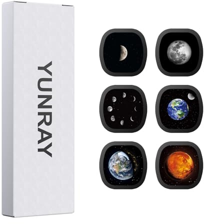 YUNRAY Galaxy Projector Disc – Ultra HD Projector Slide, Compatible with YUNRAY Galaxy Projector Pro and Model SKE-TKQ01 & BL-DQY02 (Pro Version) Projectors – 6 Disc Set
