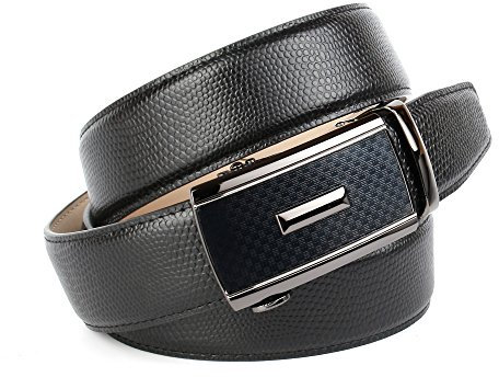 Anthoni Crown Herren A3AV10 Gürtel, Schwarz (Schwarz 010), 100