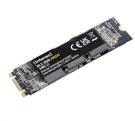 Intenso Interne M.2 SSD SATA III High, 480 GB, 520MB/Sekunde