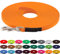 LENNIE BioThane Schleppleine, 13mm, Hunde 15-25kg, 8m lang, ohne Handschlaufe, Pastell-Orange, genäht
