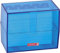 Brunnen 102057033 Karteikasten, 12 x 9, 5 x 6, 5 cm (für A7 Karteikarten), Polystyrol, azur, Colour Code