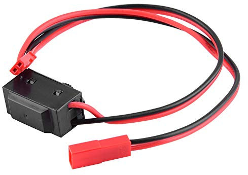 Contrôleur d'éclairage RC, interrupteur d'alimentation de câble mâle/femelle à fiche mâle pour modèle de voiture, bateau/avion RC