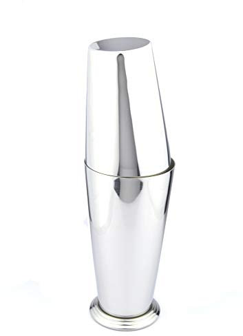 Yukiwa Boston Shaker con base solida da 70 cl, prodotto in Giappone (argento)