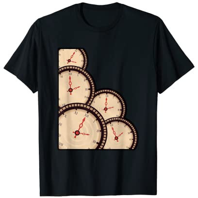Uhr Uhrwerk Zeit Zeitreise Steampunk Elegant Uhren Geschenk T-Shirt