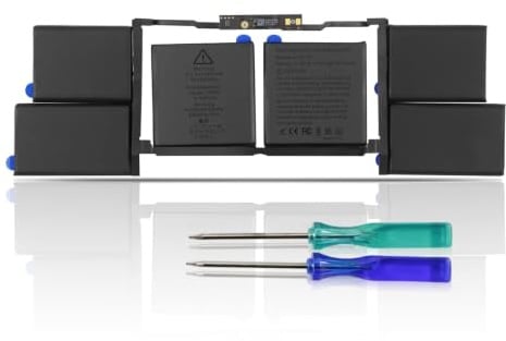 K KYUER 99.8Wh A2113 Laptop Akku Compatible with MacBook Pro 16-inch Release 2019 2020 A2141 EMC 3347 BTO/CTO MVVL2LL/A MVVM2LL/A MVVJ2LL/A MVVK2LL/A MVVJ2B/A MVVL2BZ/A MVVJ2FN/A 8790mAh with Tools
