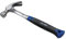 US PRO Bergen 16oz One Piece Steel Curved Claw Hammer Fibreglass Handle 3445