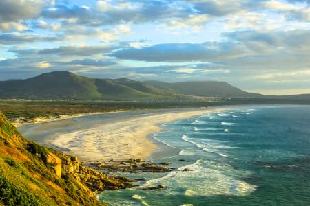 adrium Holz-Bild 110 x 70 cm: Noordhoek Beach Südafrika(70903441)
