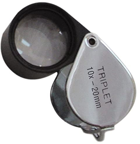 Einschlaglupe Triplet mit 10-facher Vergrößerung | Wiemann Lehrmittel