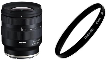 TAMRON B060 11-20mm F/2.8 Di III-A RXD, Objektiv für Sony E-Mount (APS-C) & 67UV Tamron UV Filter 67 mm