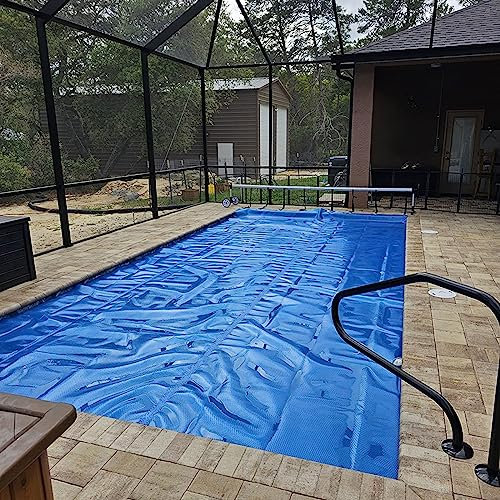 Cobertor Solar Piscina Gran 100/ 200/ 300/ 400/ 500/ 600/ 700/ 800/ 900/ 1000 Cm Cubierta Solar Cubierta De Lona For Piscinas - For Piscinas Inflables Con Marco Enterradas, Cubierta Aislada For Bañera