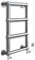 Myhomeware 500x750mm Modern Designer Victorian Dual Fuel Electric Thermostatic Towel Rail Radiator For UK Bathroom (Standard Electric + Straight Valves, Chrome)