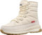 GILKUO Botas de Nieve Mujer Descanso Impermeable Zapatos Invierno Zapatillas Forradas Calientes Pelo‌ Térmicas Cómodas Cordones Beige Talla 41