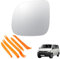 Spiegelglas Ersatz für VW T5 (2010-2015) T6 (2016-2021) VW Transporter Caravelle(2014-2018) beheizbar Ersatzspiegelglas Fahrerseite Außenspiegel Rückspiegelglas Seitenspiegelglas(Links)