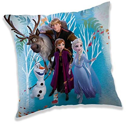 Jerry Fabrics Frozen 2 Anna ELSA Olaf Kissen Kuschelkissen Dekokissen 40 x 40 cm