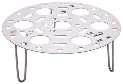 LAKYMIE Steamer Basket Stainless Steel Vegetable Steamer Basket Egg Rack Round Steamer Rack Egg Steaming Holder Rack Stand for Pots and Pans