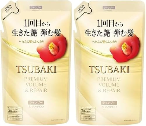 Premium Volume Repair Shampoo für Tsubaki Refill Pack 300 ml 2 Stück