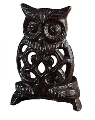 KFHJSNN Vintage Kerzenhalter aus Gusseisen 9,5x6,5x13cm | Dekorative Kerzenhalter für den Innenbereich | Kandelaber, dekorative Kerzenhalter, Kandelaber Prosperous