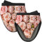 Pink Roses - Mini guantes de silicona para horno, resistentes al calor, antideslizantes, para cocinar y hornear