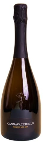 Cannavacciuolo | Prosecco Brut Premium 0.75 cl | Note di Mela Verde e Agrumi, Perlage Fine e Persistente, Standard Qualitativi Elevati