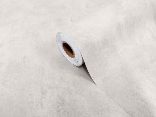 Extra Starke Laminierte Selbstklebende Holzfolie BETON - Klebefolie Möbelfolie Dekofolie - Türfolie Küchenfolie Schrankfolie Tischfolie | 90 cm × 210 cm