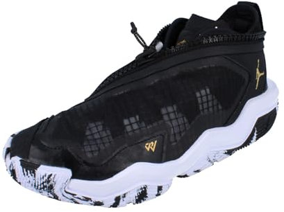 Nike Air Jordan Why Not .6 GS Basketball Trainers DO7191 Sneakers Schuhe (UK 6 us 7Y EU 40, Black metallic Gold White 071)