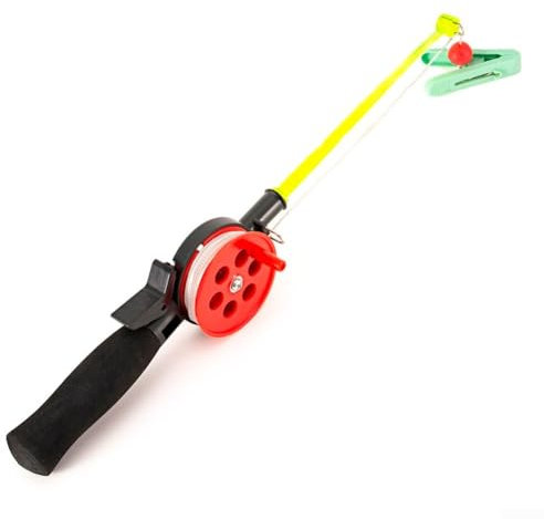 Leichte Angelrute zum Eisangeln, zum Fangen von Garnelen und Krabben