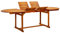 Refined Akazienholz Gartentisch Ausziehbar Tisch Esstisch Gartenmöbel Holztisch Garten-Esstisch (160-240) x100x75 cm Massivholz Akazie