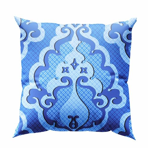 etérea Renforcé Bettwäsche 80x80 cm Kissenbezug Trisa Blau Bettbezug Set | 100% Baumwolle Renforcé · sanft-glatt & superweich · ganzjahres-geeignet · 60°C waschbar · MADE IN GREEN by OEKO-TEX