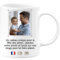 quotedazur - Mug Personnalisable Pour La Fête Des Pères - Tasse Cadeau Papa Personnalisé Homme - Blanc/Céramique