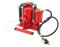 CDZHLTG Cric hydraulique 20T Cric Bouteille Levage Automobile Pneumatique, avec Levier de Pompe Pliable, Fonctionnement Manuel ou pneumatique Possible, Atelier Manutention Auto Garage