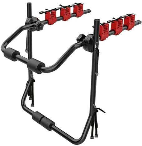 Support De Transport Galeries De Toit Porte-vélos Pliable, Adapté Aux Voyages Et Transports Universels, pour Hayon, Berline, Monospace, Porte-Bagages pour Voiture Et Vélo