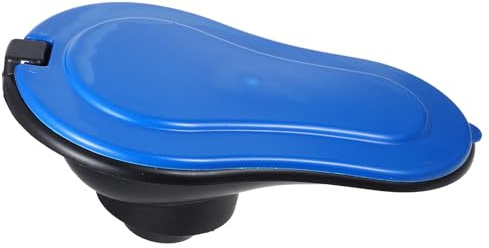 TOVINANNA Tragbares Auslaufsicheres Damenurinal und Bettpfanne für Frauen Temporäres Urinal für Camping Renovierung und Notfälle Glatte Oberfläche Faltbar