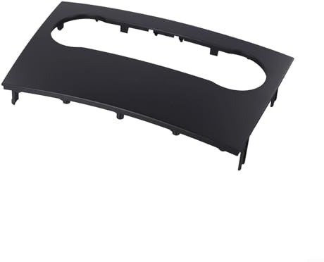 Zistarlilife ABS-Stereo-Panel für Mercedes-Benz W169 W245 A-Klasse B200 2004–2011 Autoradio für Armaturenbrettverkleidung, Rahmenadapter, schwarze Mittelkonsole