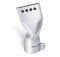 Steinel 9083 Flat Nozzle 40 x 2 mm Perforated Slightly Angled Angle Nozzle Ideal for Welding Tarpaulins and Roof Films