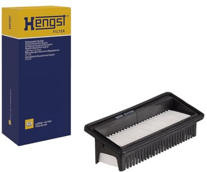HENGST - Luftfilter E1123L - Luft-Filtereinsatz für KFZ | Hochwertiger Motorluftfilter für Otto- oder Dieselmotor - Schutz für Motoren - Wasserbeständig