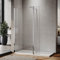 ELEGANT 900mm Walk in Wetroom Shower Enclosure 8mm Easy Clean Shower Glass Panel with 300mm Return Panel and 1500x800mm Shower Tray