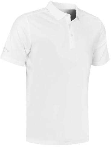 Callaway Golf Herren Tournament Opti-Dri Poloshirt - Hell Weiss - XL