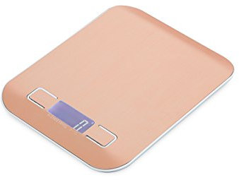 Digital Kitchen Scale Food Weighing Scale 11lb/5000g Electronic Cooking Food Scale with LCD Display Accurate Gram, Slim Design,Baking Scales Digital for Home, Kitchen