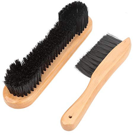 Billardtisch Bürstenreiniger Kit Billardtisch Bürste Snooker Billardtisch Bürsten Kit mit Stoffbürste Schienenbürste Holzgriff