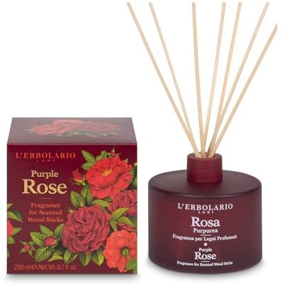 Rosa purpurea fragranza per legni profumati 200 ml
