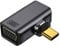 NFHK Adaptateur convertisseur magnétique coudé type C vers VGA RVB 1080p 60 Hz pour tablette, téléphone et ordinateur portable