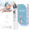 URAQT Nasensauger Baby, Nasensauger Baby Elektrisch Nasenreiniger, Nasensauger Baby Staubsauger für Neugeborene Kleinkinder Säuglinge, Mit 6 Saugstufe & 2 Silikon Tipps, USB-Aufladung（Grau）