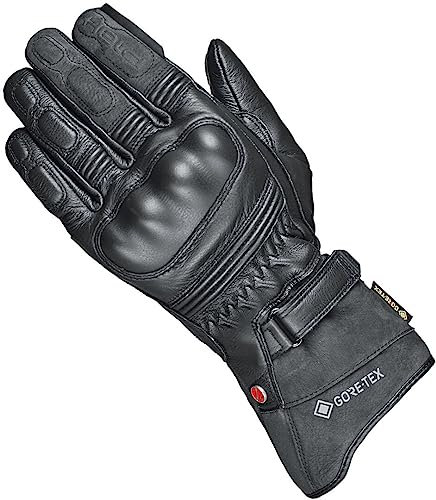 Held Springride Lederhandschuh Lang - Motorradhandschuhe - Gore-Tex - Schwarz