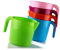 Best House Tonkort Jug with Handle, Plastic Water Mugs for Bathroom Kitchen Use, BPA Free Bathing Mugs, Bathing Water Mugs - 1.5 litres Capacity - Assorted Colors (Pack of 2)