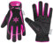 HLDD HANDLANDY Winterhandschuhe 3M Warmes Futter, silikonbeschichtete Handfläche, winddichte und wasserabweisende Touchscreen-Handschuhe für Männer und Frauen, Arbeit