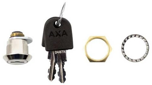 Accell Hunland Serrure de Batterie 3080000048 Verrouillage Adulte Unisexe, Noir, Taille Unique